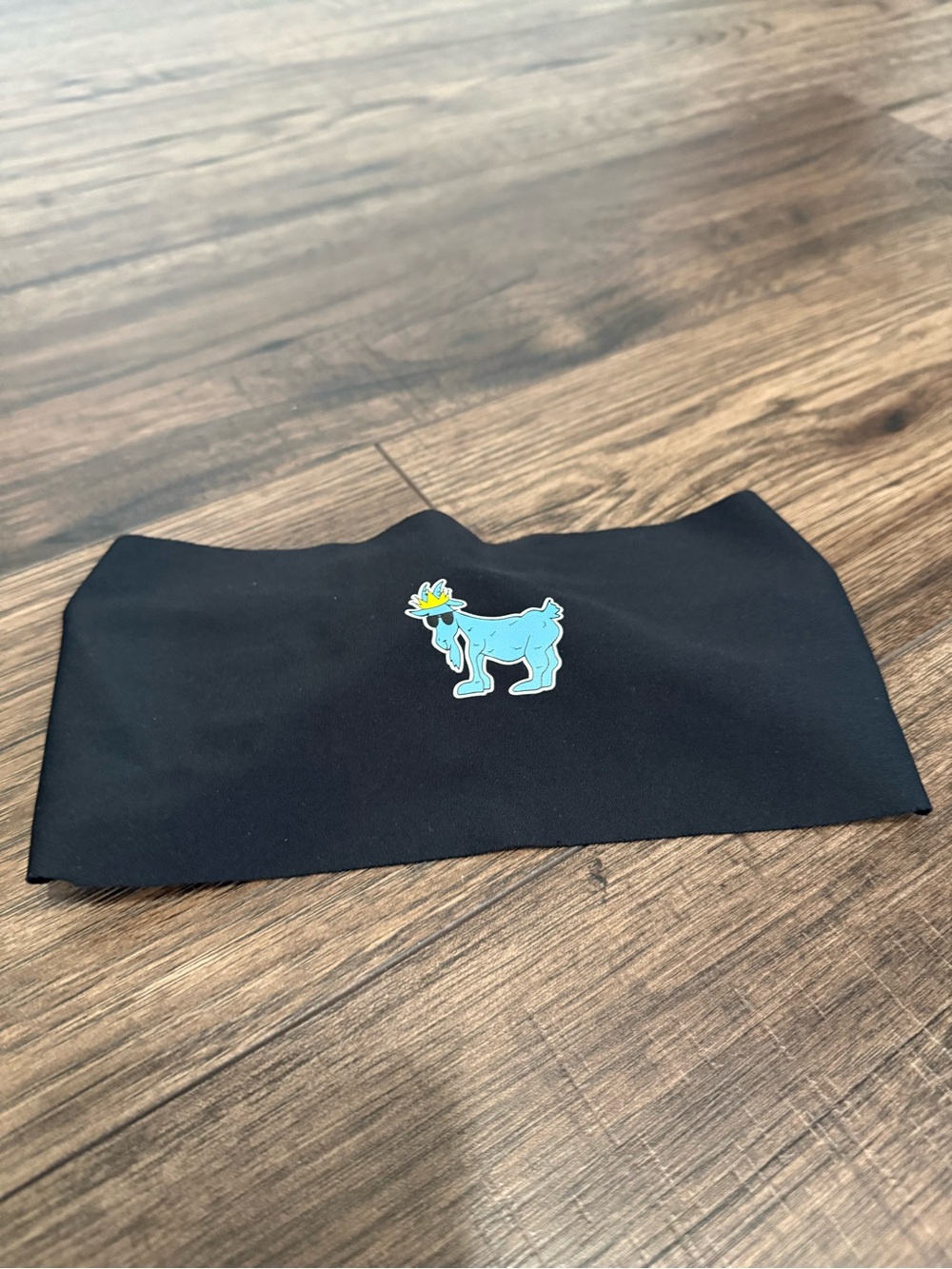 GOAT Black Headband